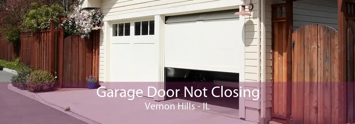 Garage Door Not Closing Vernon Hills - IL