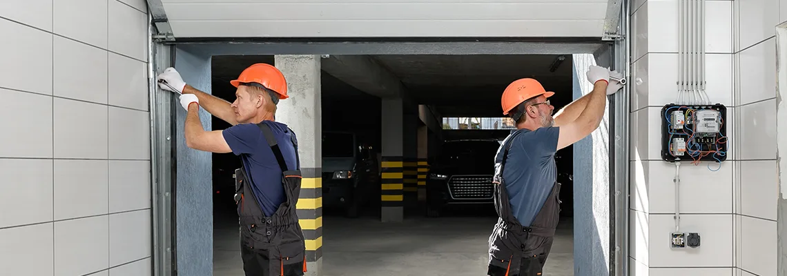 Wooden Garage Door Frame Repair in Vernon Hills, Illinois